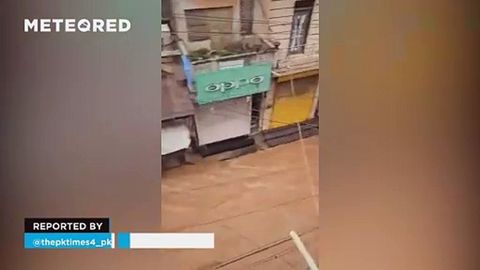 Las lluvias torrenciales provocan graves inundaciones en Bundi, India