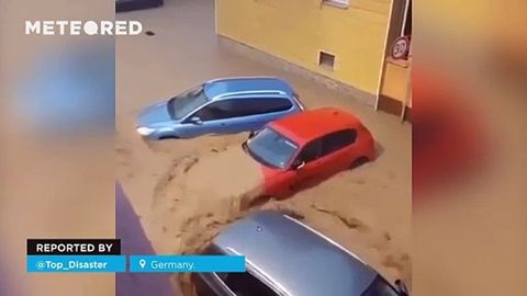 Las lluvias torrenciales provocan graves inundaciones en Baden-Württemberg, Alemania