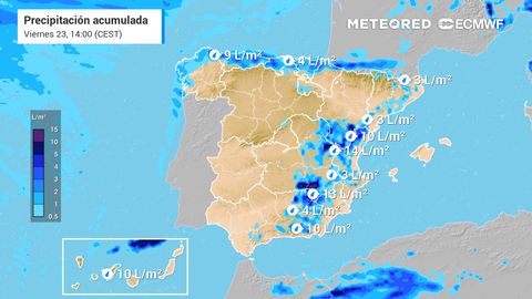 Sigue el calor intenso y las fuertes tormentas en estas zonas de España