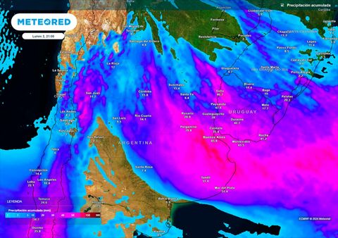 Una nueva ciclogénesis provocará la “tormenta de Santa Rosa” en Argentina: el pronóstico de Leonardo De Benedictis