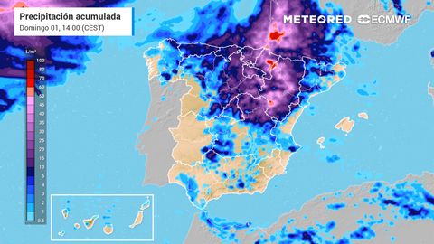 Nueva tanda de chubascos y tormentas fuertes y con granizo para despedir el verano meteorológico. Localización: Valladolid
