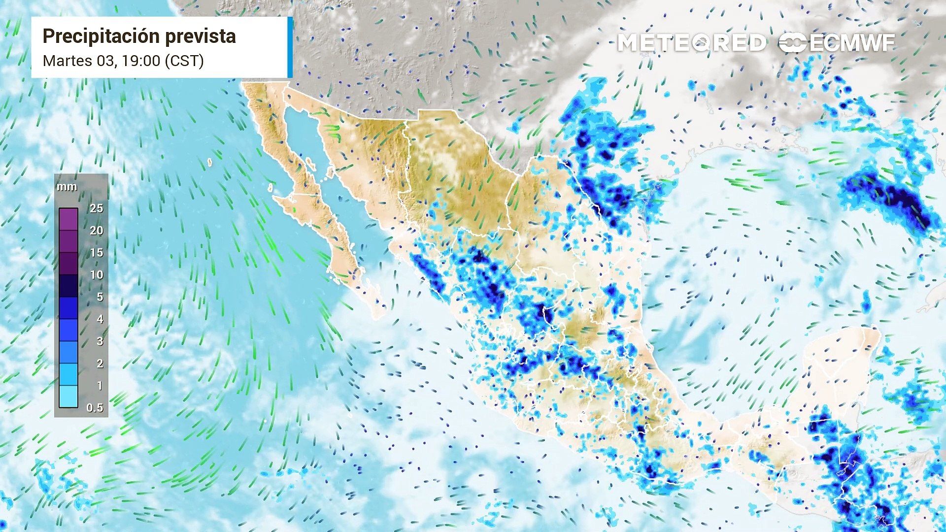 Primer frente frío de la temporada dejará tormentas intensas en varios estados de México. Noticias en tiempo real