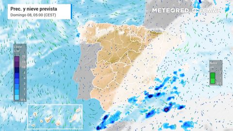 Una nueva DANA afectará a todo el norte peninsular este fin de semana, con fuertes precipitaciones en el nordeste peninsular hoy