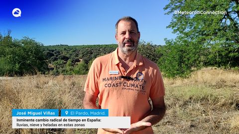 Inminente cambio radical de tiempo en España: lluvias, nieve y heladas en estas zonas