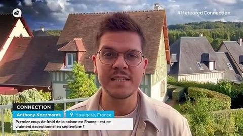 Premier coup de froid de la saison en France : est-ce vraiment exceptionnel en septembre ?