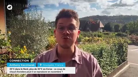 25°C dans le Nord, plus de 30°C en Corse : ce coup de chaud d'octobre en France peut-il se reproduire en novembre ?