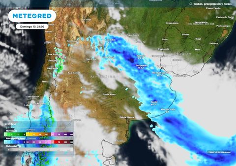 Restan dos frentes fríos más con tormentas y una fuerte crecida del Río de la Plata esta semana en Argentina