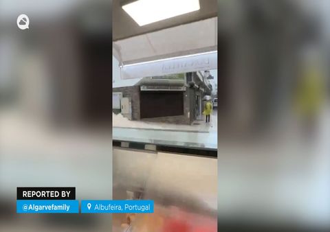 Las inundaciones desatan el caos en Albufeira, Portugal