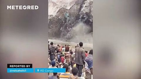 Un gran desprendimiento en Katanga, RD Congo, revela un gran yacimiento de cobre