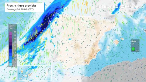 En unas horas se formará la gran borrasca Bert en el Atlántico: así afectará a España este fin de semana