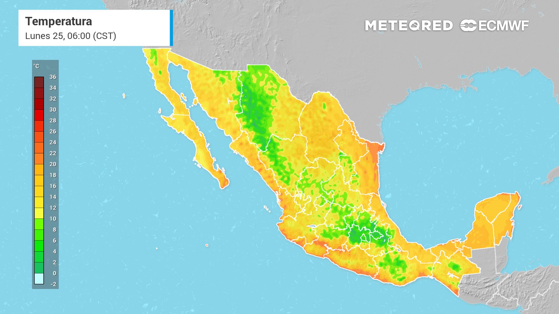 El tiempo en México esta semana: nueva masa polar-ártica llegará, mientras los amaneceres siguen frío en el Altiplano. Noticias en tiempo real