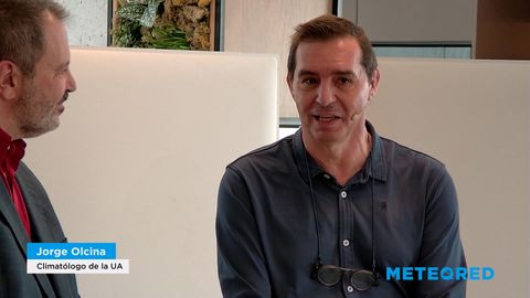 El climatólogo Jorge Olcina analiza la DANA de Valencia en Meteored