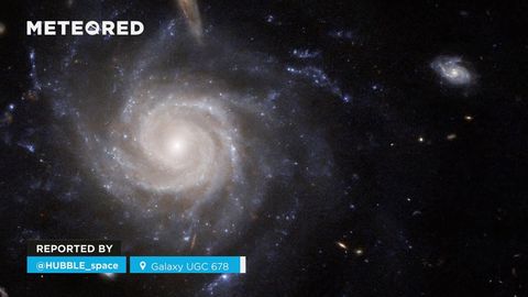 Espectacular galaxia captada por el telescopio Hubble a unos 260 millones de años luz de la Tierra