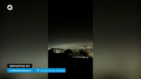 El espectacular asteroide C0WEPC5 ilumina los cielos de la región de Yakutia, Rusia