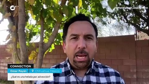 ¿Qué es una helada por advección?