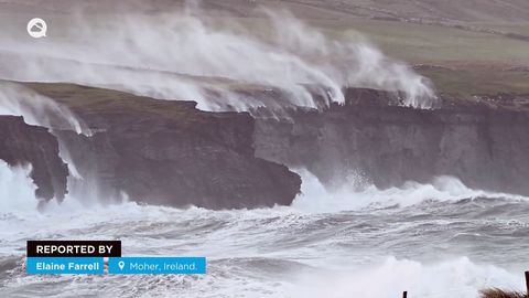 La borrasca Darragh trae fuertes lluvias y nevadas a Reino Unido y España.
