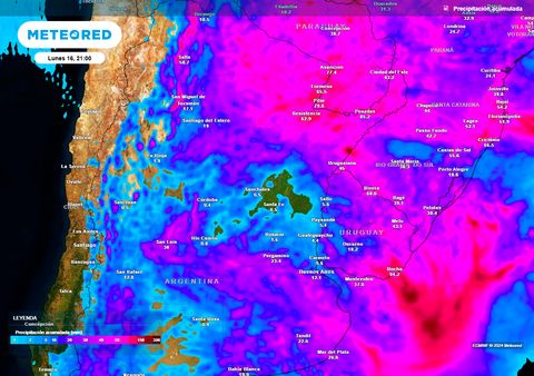 Tormentas severas para estas provincias de Argentina: Leo De Benedictis advierte sobre una ciclogénesis