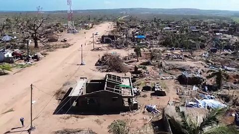  El devastador ciclón Chido arrasa varias ciudades de Mozambique