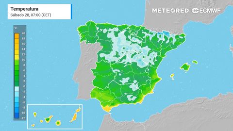 Último fin de semana de 2024 con heladas más intensas y nieblas cencelladas en varias zonas de España