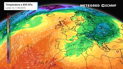 En unas horas llegará un nuevo frente que dejará lluvias y nevadas en el norte peninsular. Después bajarán las temperaturas