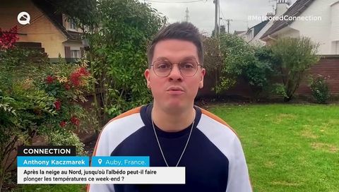 Après la neige au Nord, jusqu'où l'albédo peut-il faire plonger les températures ce week-end ?