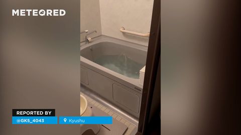 Un terremoto de magnitud de 6,9 sacude la isla de Kyushu, Japón