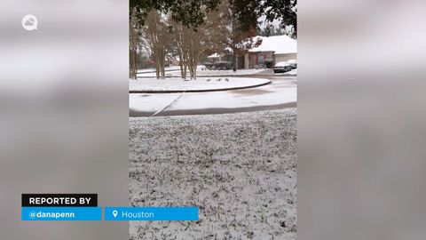 Una histórica tormenta invernal azota Houston y Nueva Orleans, USA