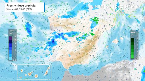 Siguen las heladas a la espera de lluvias y nevadas que se extenderán por España durante el viernes