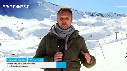 En unas horas un frente dará paso al aire polar con nevadas en las principales cordilleras de la España peninsular