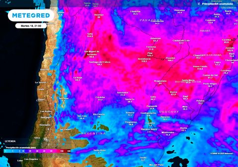 Varios días consecutivos de lluvia en Argentina: el pronóstico de Leo De Benedictis