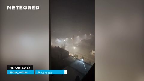 Las fuertes tormentas han provocado graves inundaciones en la provincia de Córdoba, Argentina