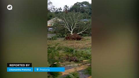 Un tornado provoca importantes daños materiales en Pretoria, Sudáfrica