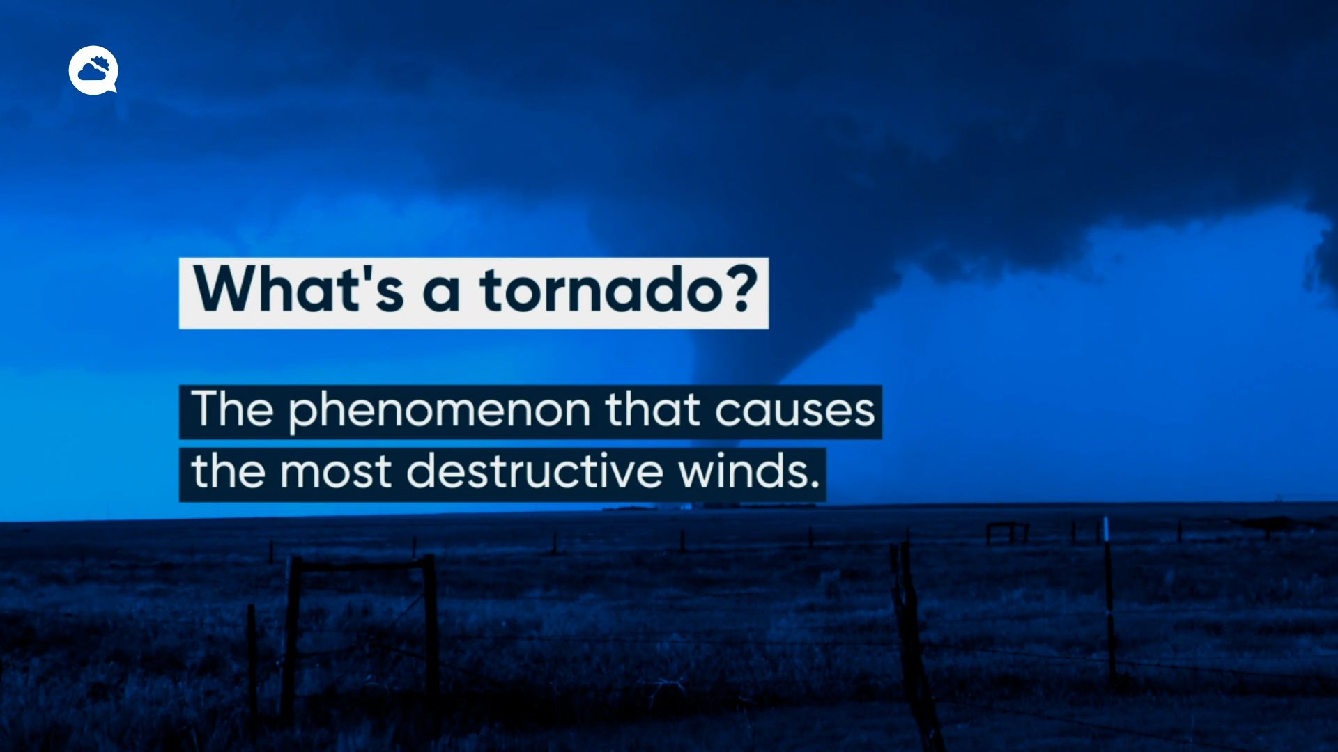 What is a tornado and how does it form?