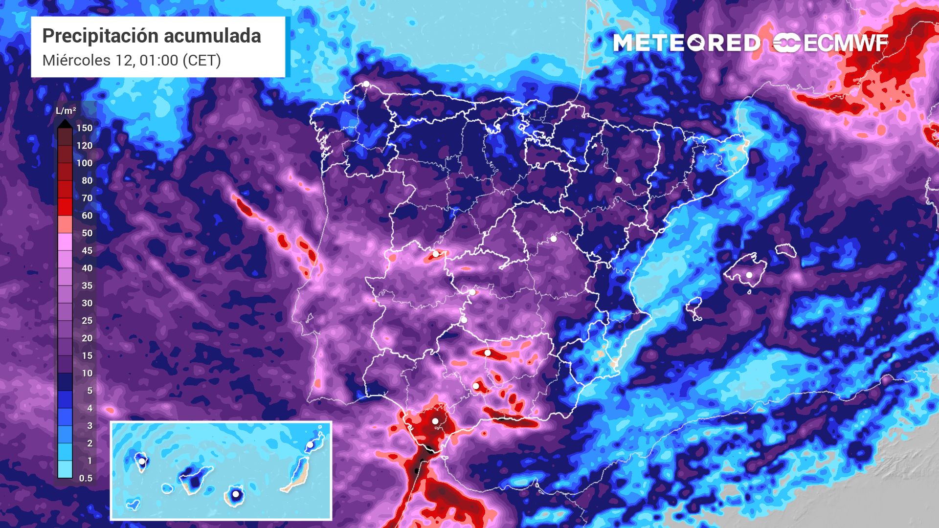 La próxima semana será extremadamente lluviosa: el miércoles llegará otra borrasca de alto impacto a España La próxima semana será extremadamente lluviosa: el miércoles llegará otra borrasca de alto impacto a España