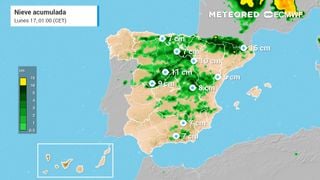  Este fin de semana las heladas ganarán terreno y se producirán nevadas a partir de 600 metros en varias comunidades