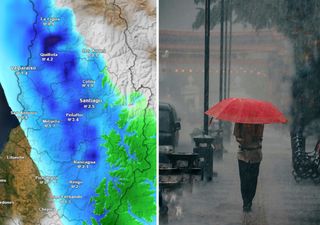 Regresan las temperaturas de 30 °C al gran Santiago y las lluvias llegarían el fin de semana