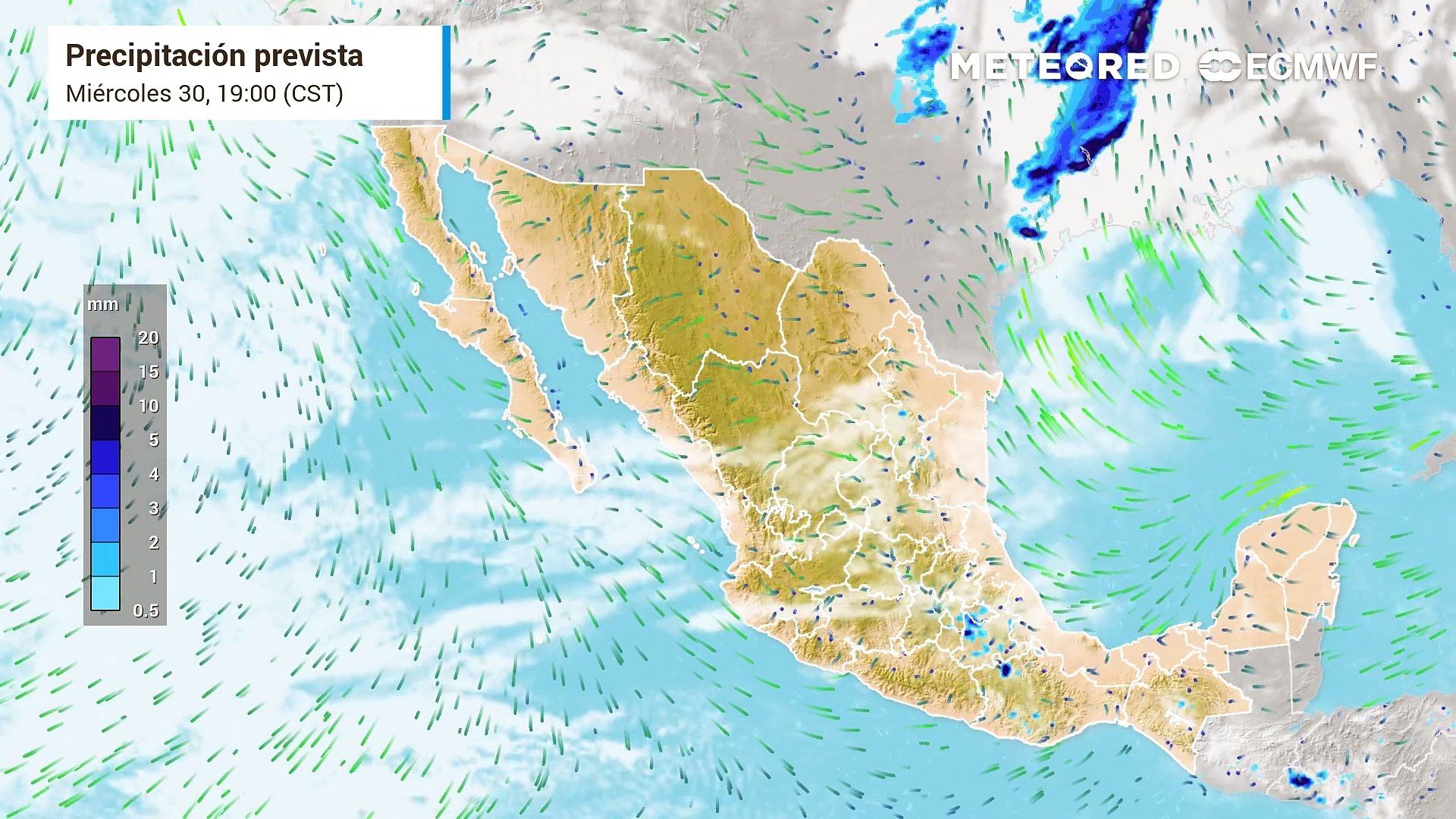 Este jueves lloverá intensamente en estos 4 estados de México. Noticias en tiempo real