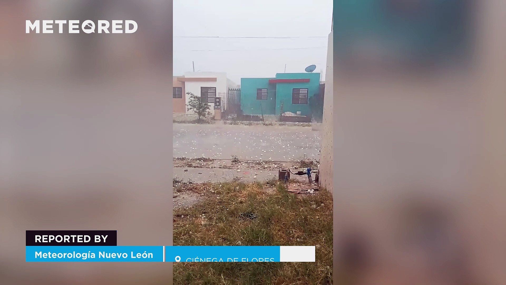¡Una gran granizada causa estragos en Ciénega de Flores, México! Algunas piedras tenían el tamaño de una bola de béisbol. Noticias en tiempo real