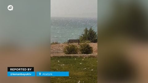 Katastrophaler Hagelsturm am Atatürk-Staudamm in der Türkei! Eisbälle erreichten enorme Ausmaße und verursachten in diesem Teil des Landes erhebliche Sachschäden