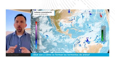 ¿Qué son y cómo se forman las tormentas de arena?