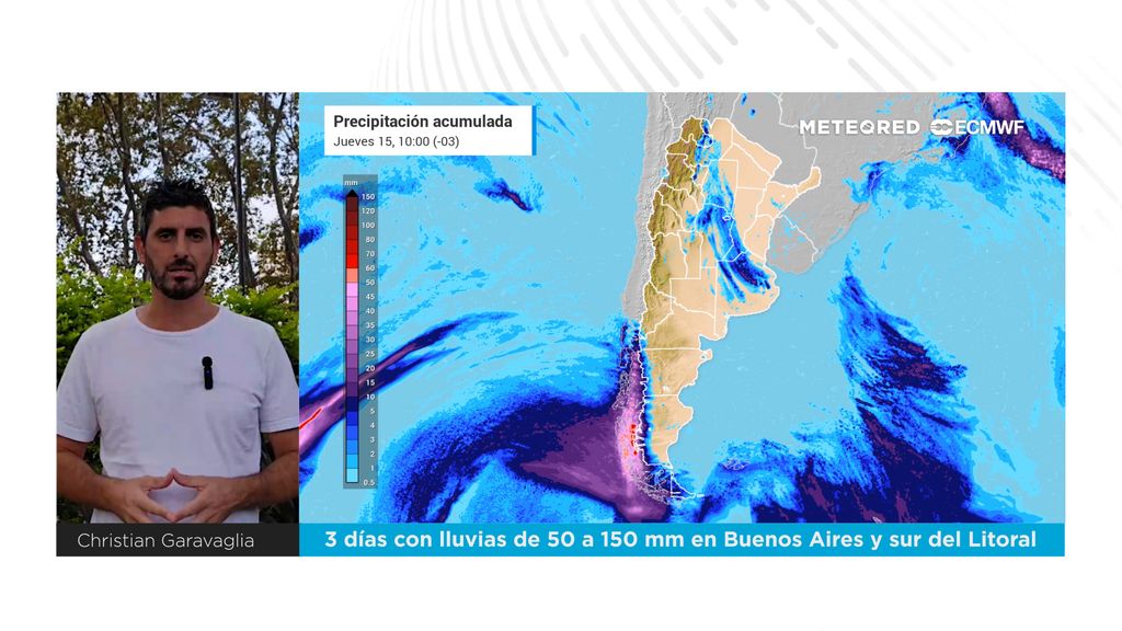Inminente vuelta de las lluvias a Buenos Aires, con más días con tormentas: cuándo se larga con todo
