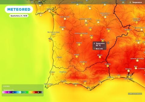 Portugal exposto ao calor. Temperaturas disparam para 32 ºC!