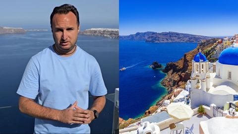 Terremoto en Santorini: Samuel Biener lo vive en directo y nos lo cuenta