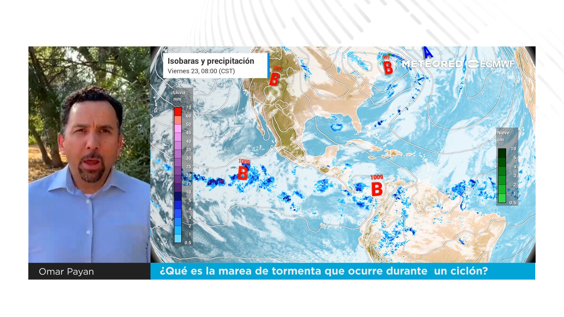 ¿Qué es la marea de tormenta que ocurre durante el impacto de un ciclón tropical?. Noticias en tiempo real
