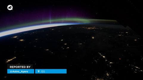¡Auroras boreales y grandes tormentas capturadas desde la ISS! La astronauta Nichole Ayers grabó estas increíbles imágenes sobre Norteamérica