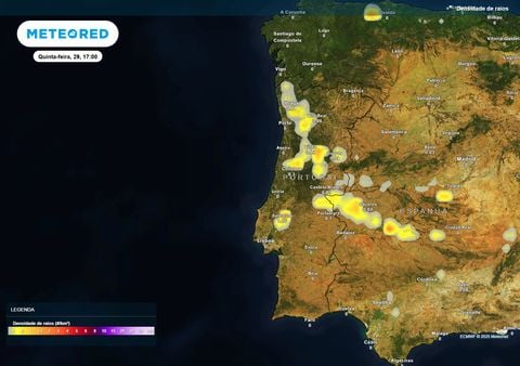 Além do calor, Portugal poderá contar com chuva e trovoada
