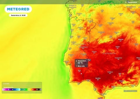 Tempo em Portugal esta semana será de contrastes