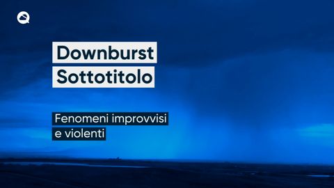 Downburst Sottotitolo, venti convettivi estremi