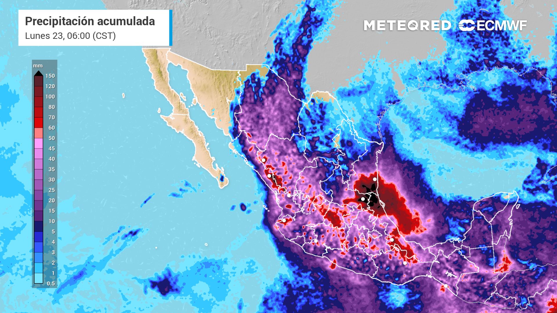 Mañana sábado 3 estados de México recibirán lluvias intensas: hasta 100 mm. Noticias en tiempo real