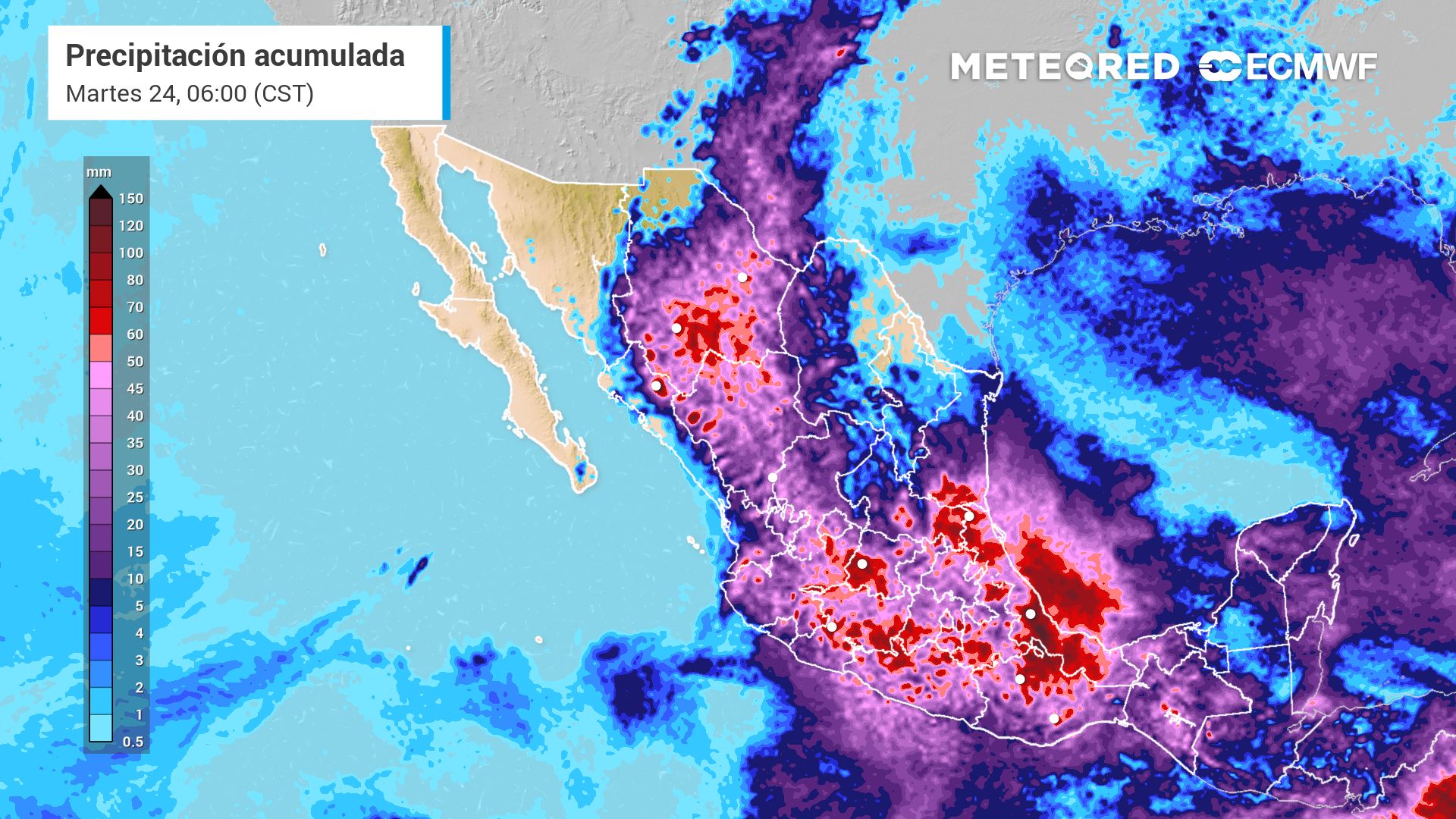 El tiempo en México esta semana: Temporal lluvioso continuará, fortaleciéndose por amenaza de nuevo ciclón. Noticias en tiempo real
